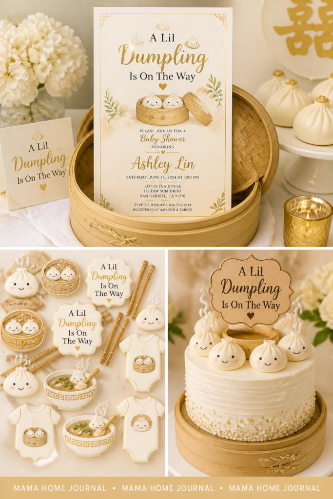 A Lil Dumpling Is On The Way (Dumpling Theme)