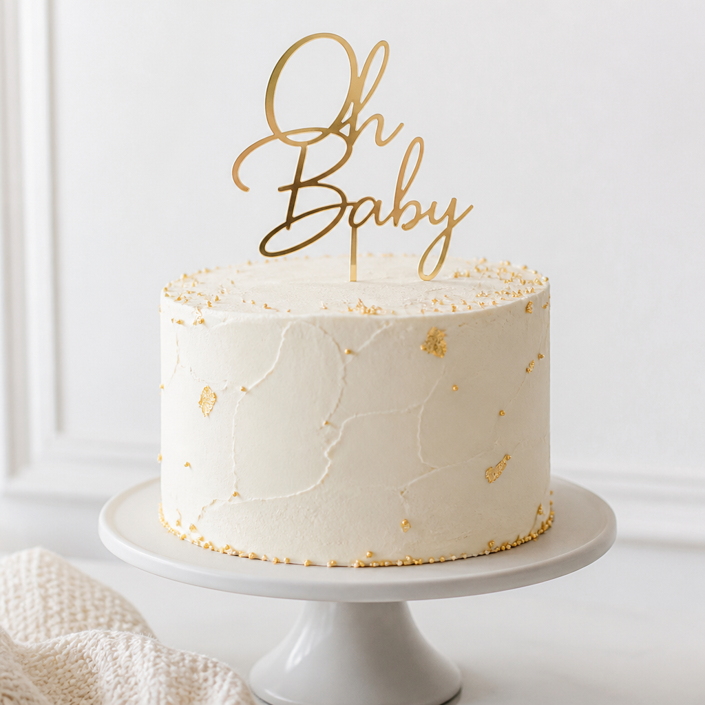 Classic Baby Shower Cake Sayings