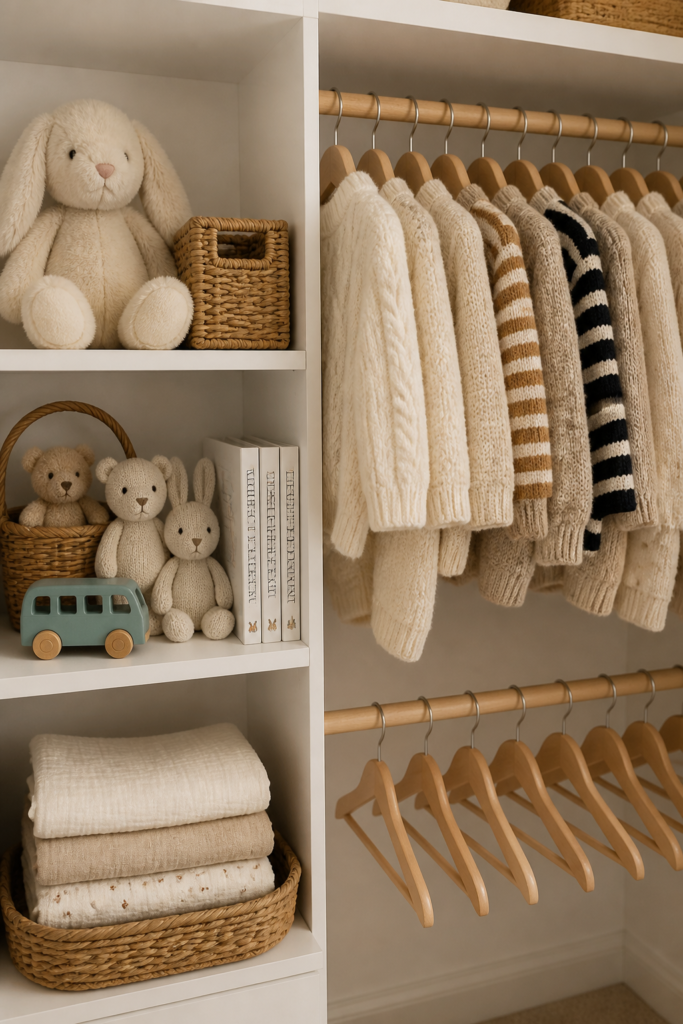 Decorative Touches on Empty Shelves