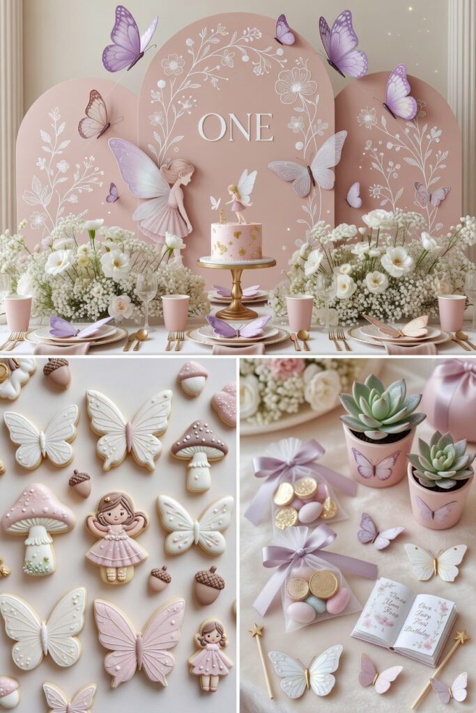 Fairy First Birthday Theme