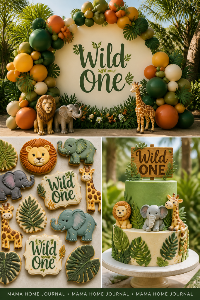 Wild One (Jungle Safari Theme)