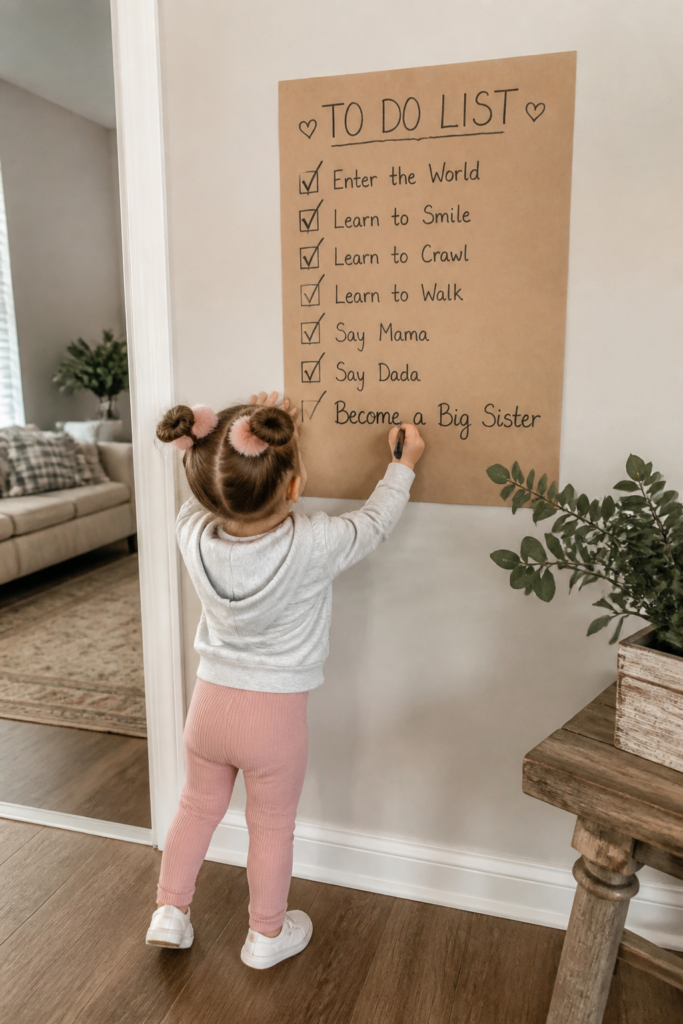 Big Sister To-Do List