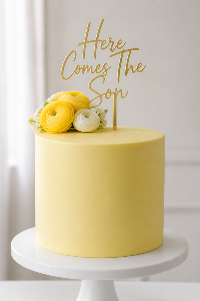 Sweet and Simple Frosted Cake