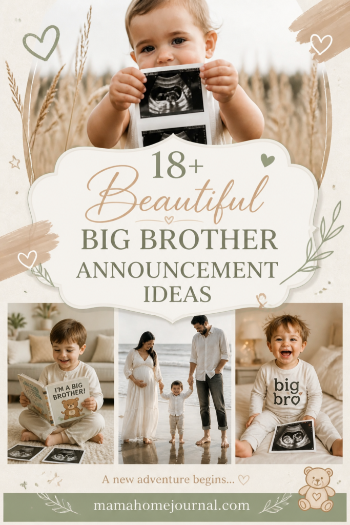 The Cutest Big Brother Announcement Ideas