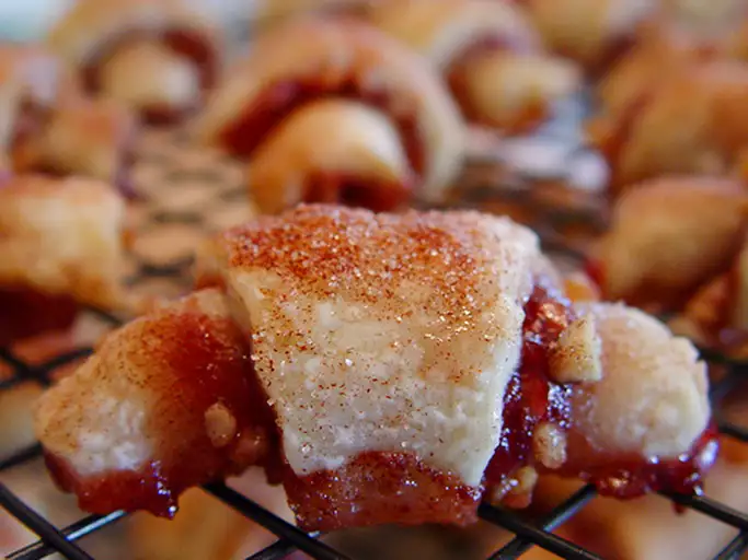 Melted Apricots with Fresh Raspberries