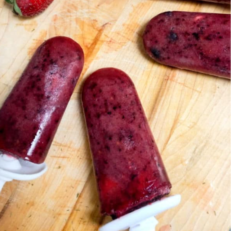 real fruit popsicles