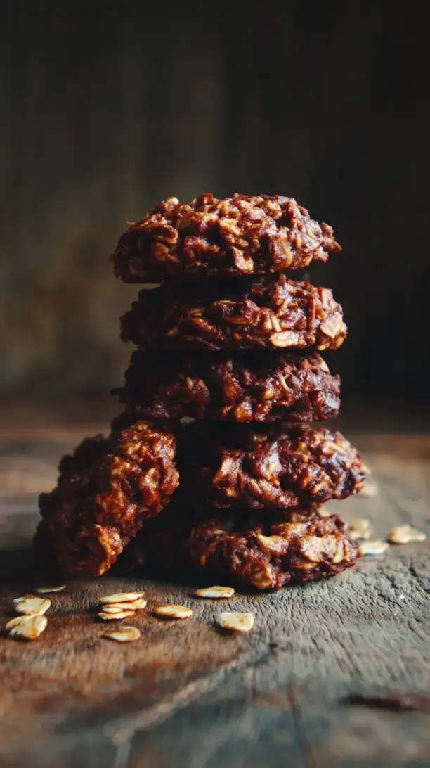 Chocolate Almond No-Bake Lactation Cookies