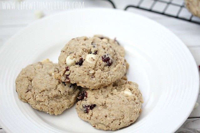 White Chocolate Cranberry Lactation Cookies