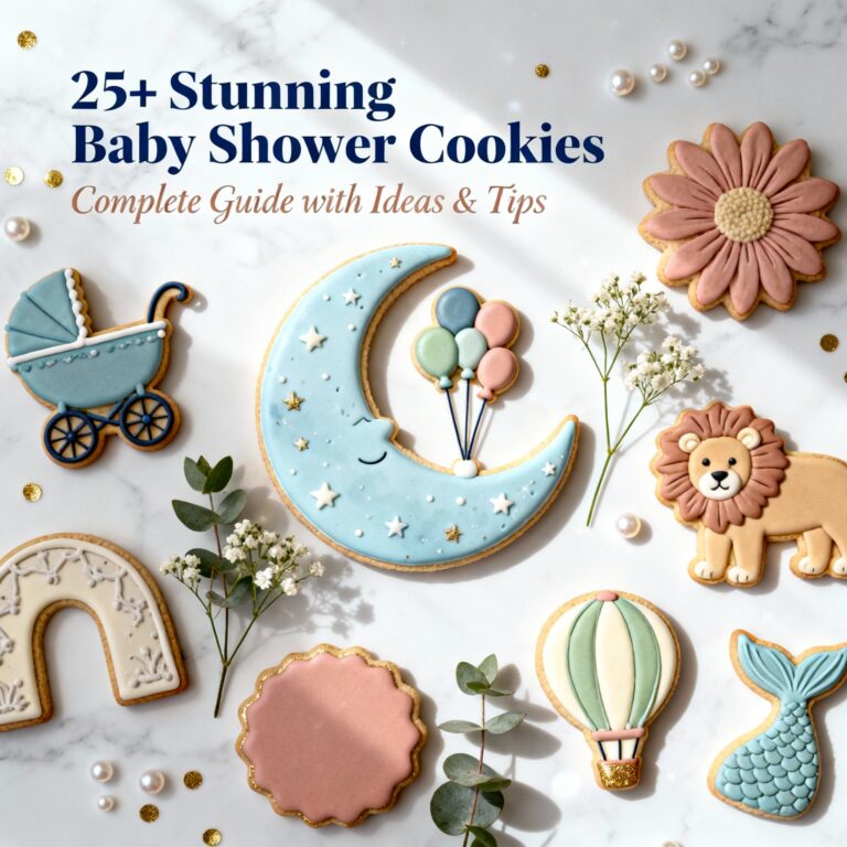 25+ Stunning Baby Shower Cookies That Will Wow Your Guests Featured Image
