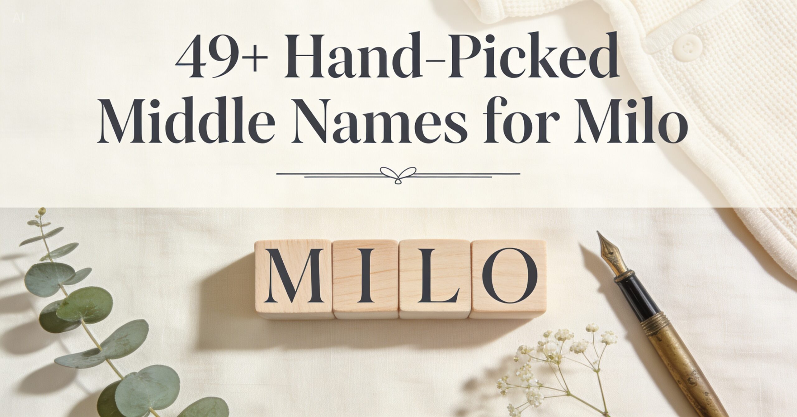 49+ Hand-Picked Middle Names for Milo (+Names Like Milo)