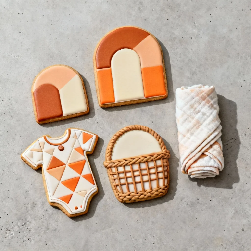 A Little Cutie Orange and Arch Set