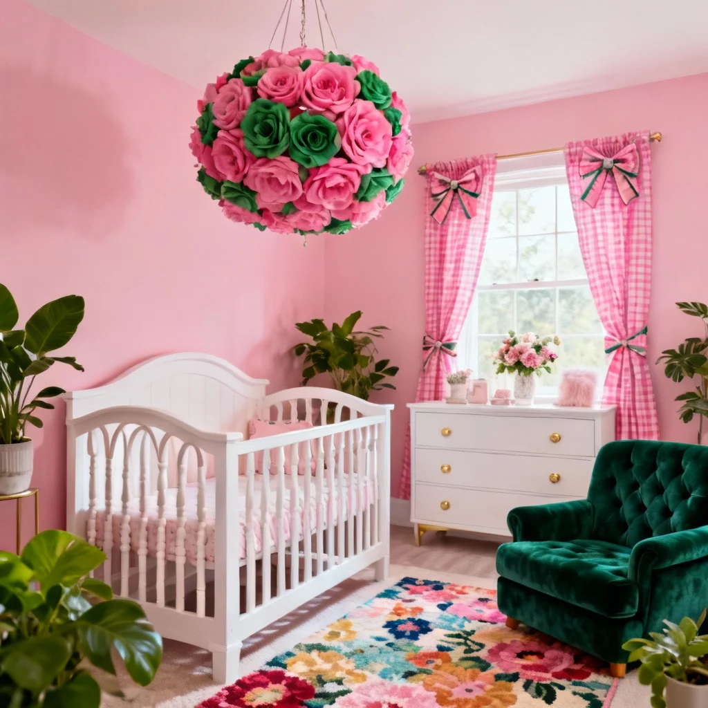 Bold Feminine Statement Room