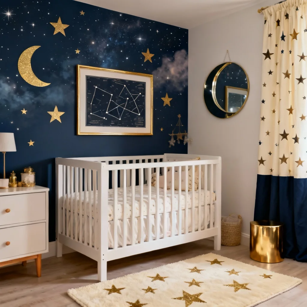 Celestial Moon and Stars Theme