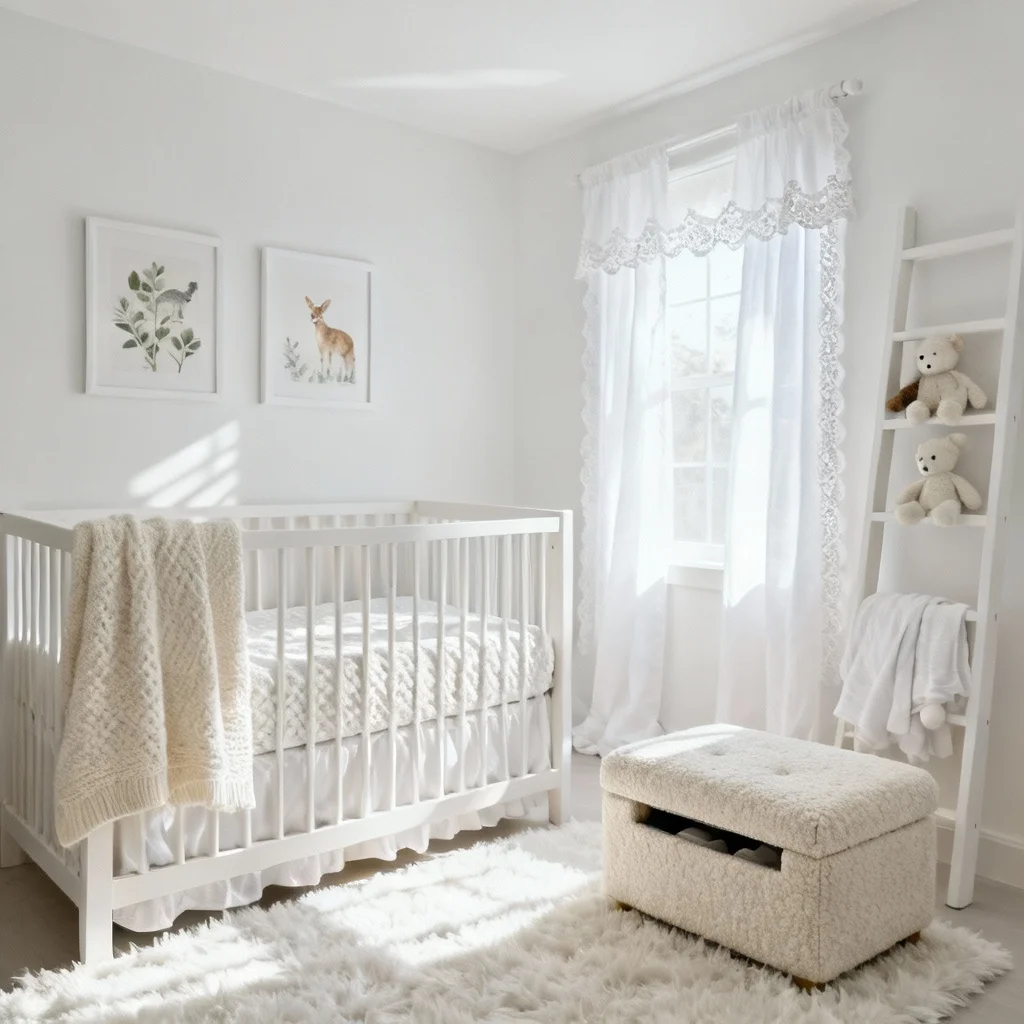 Classic All-White Sanctuary