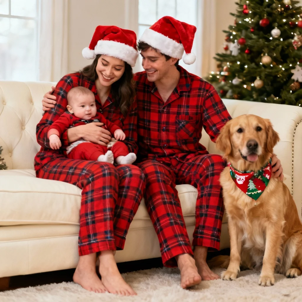 Cozy and Comfortable Ideas for Christmas Photos