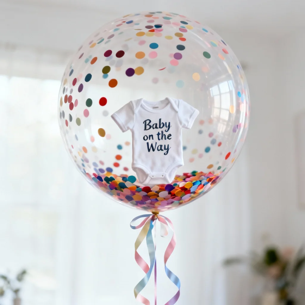 Creative Pregnancy Announcement Ideas for Your Husband - The Balloon Pop Reveal