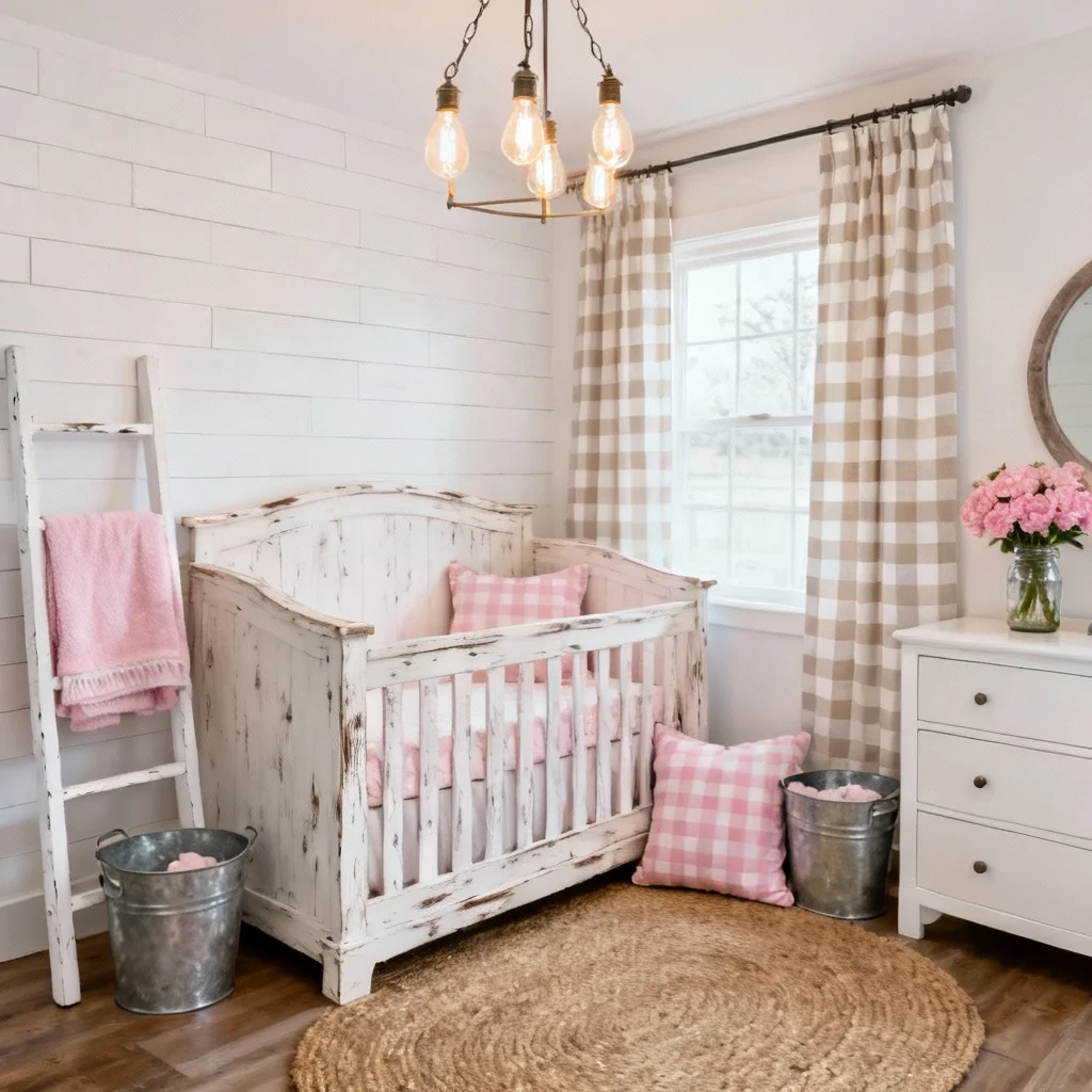 Modern Farmhouse Nursery