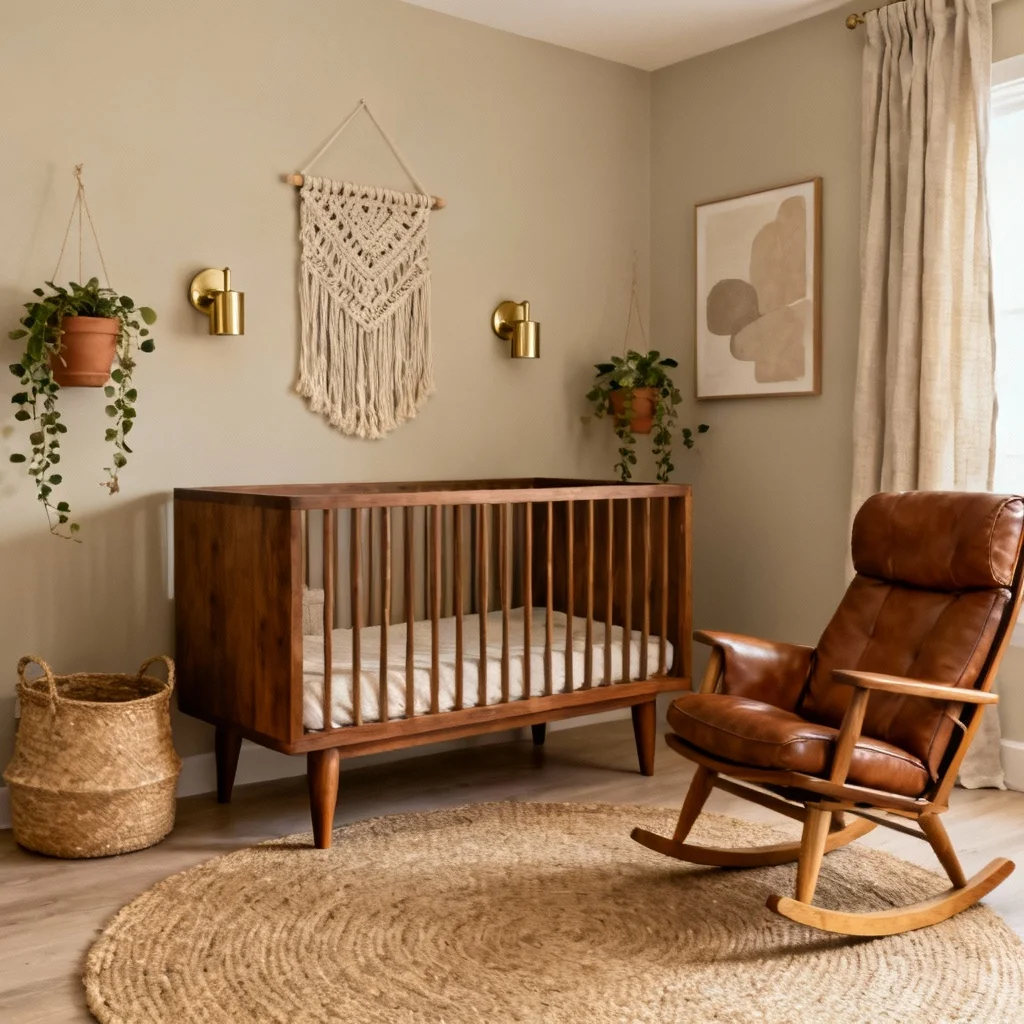 Neutral Nursery Paint Color - Benjamin Moore Natural Cream