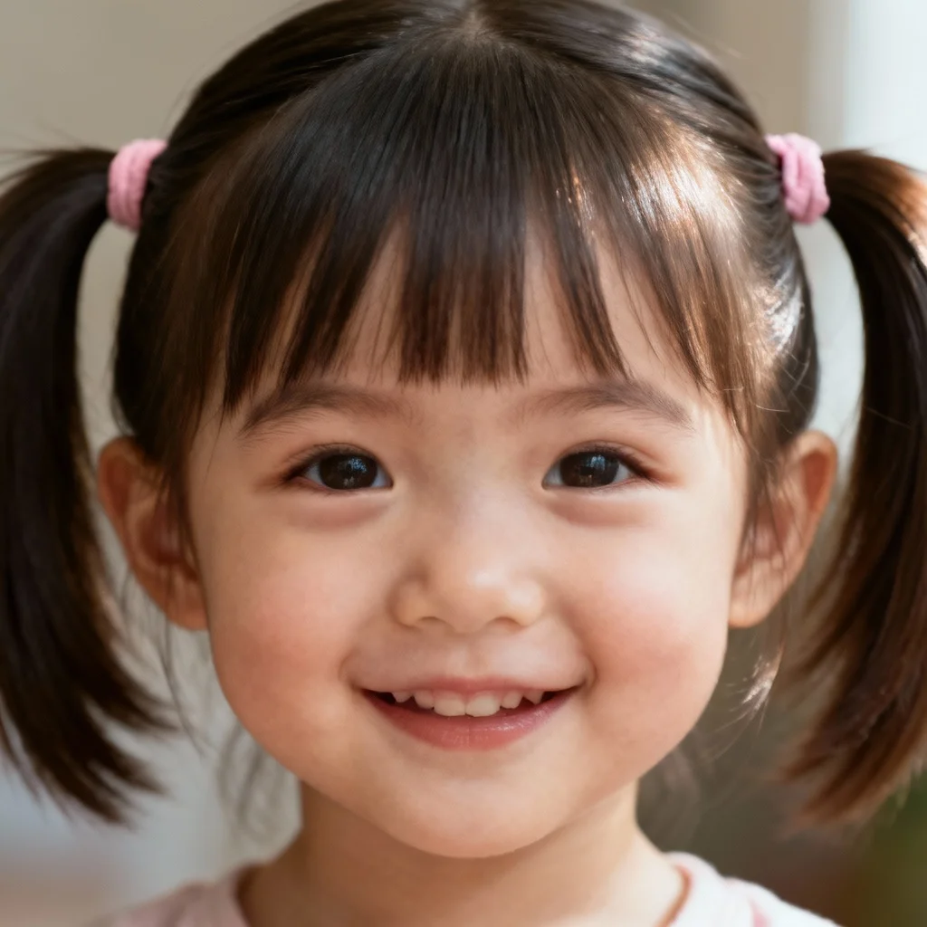 Quick & Easy Everyday Hairstyles for little girls - classic pigtails