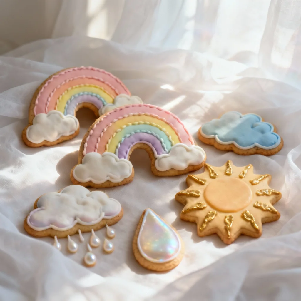 Rainbow Baby Celebration Cookies