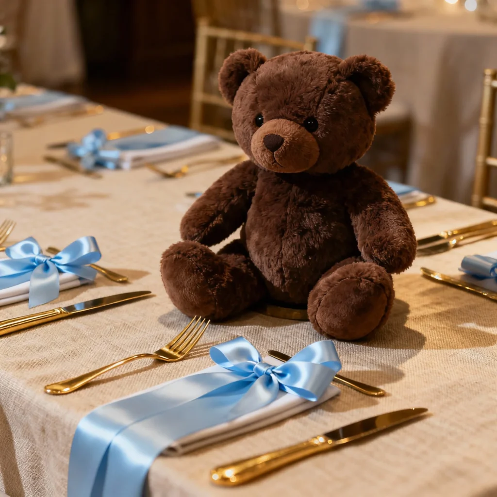 Teddy Bear Table Centerpieces (Rich brown)