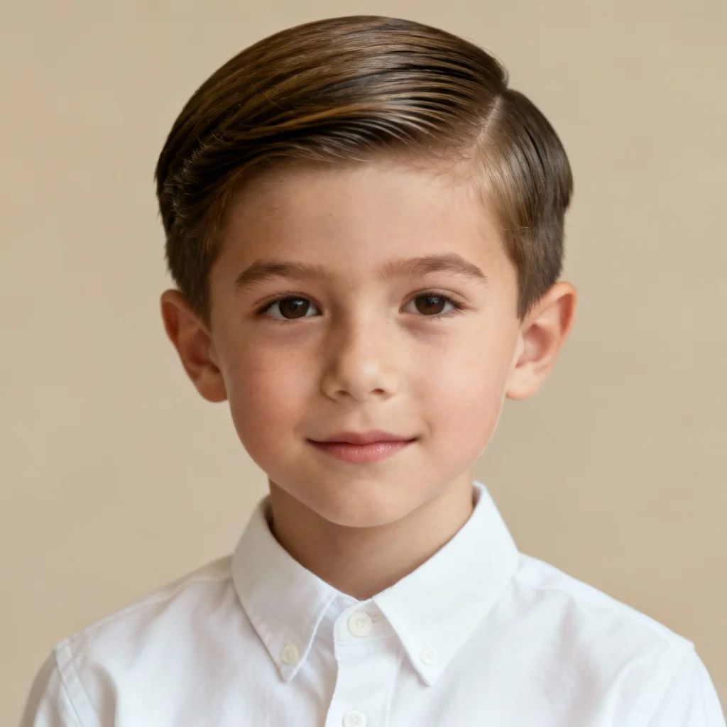 Traditional Side Part