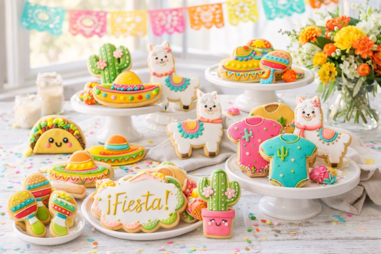 15+ Fiesta Baby Shower Cookies for a Mexican-Themed Baby Shower Featured Image