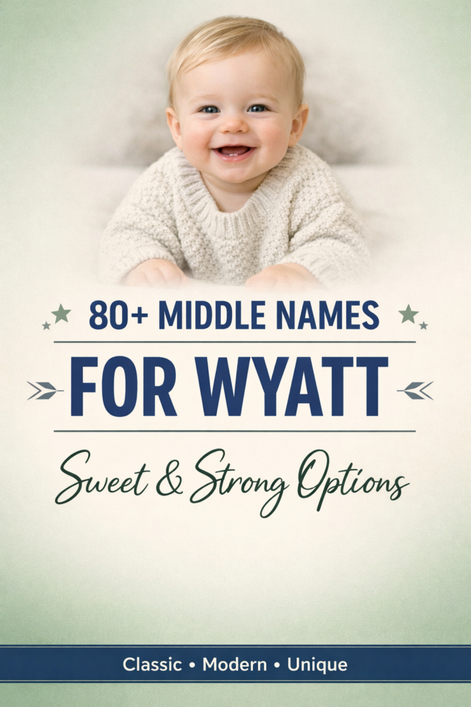 middle names for wyatt
