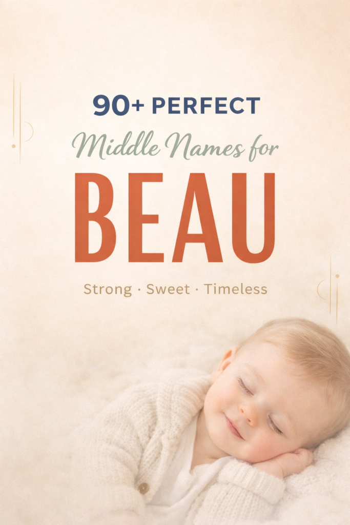 middle name ideas for Beau