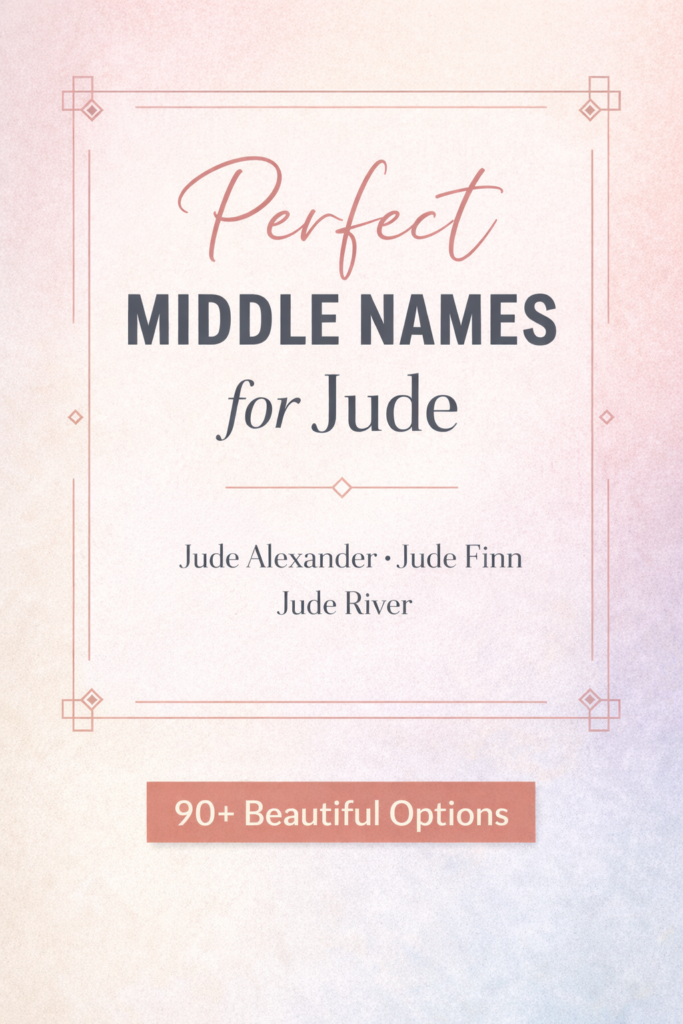 middle name ideas for Jude
