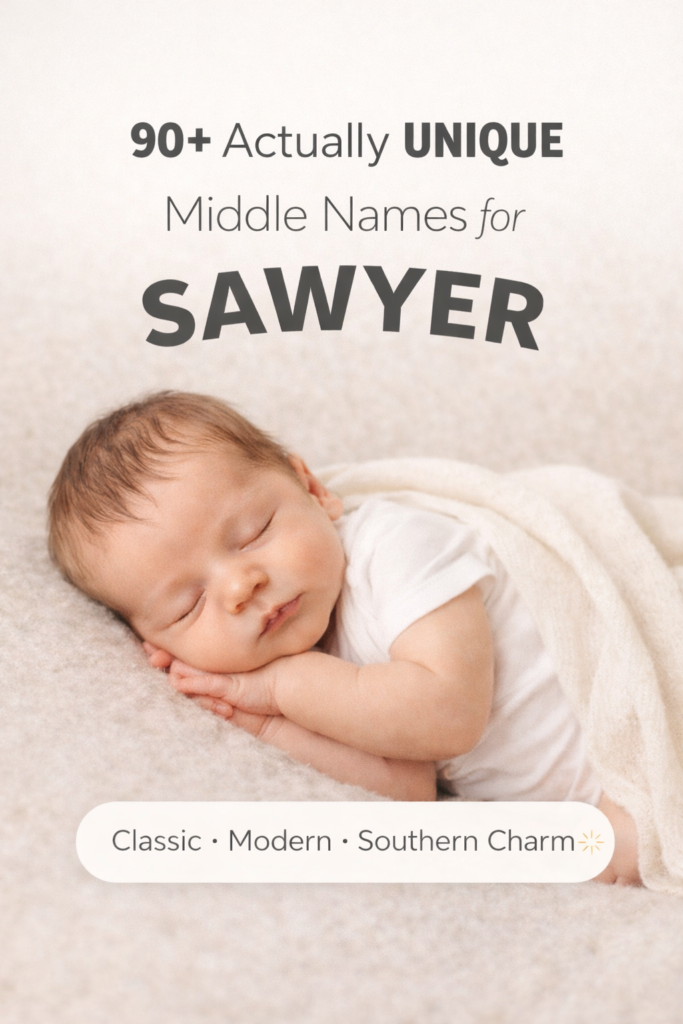 middle names for sawyer