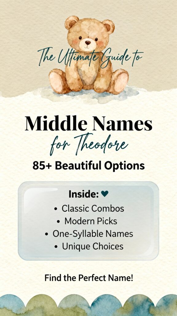 middle names ideas for theodore
