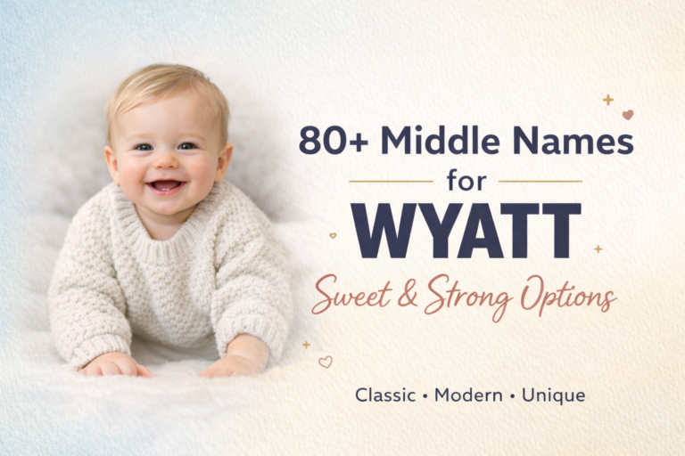 80+ Sweet and Strong Middle Names for Wyatt You Need To Hear