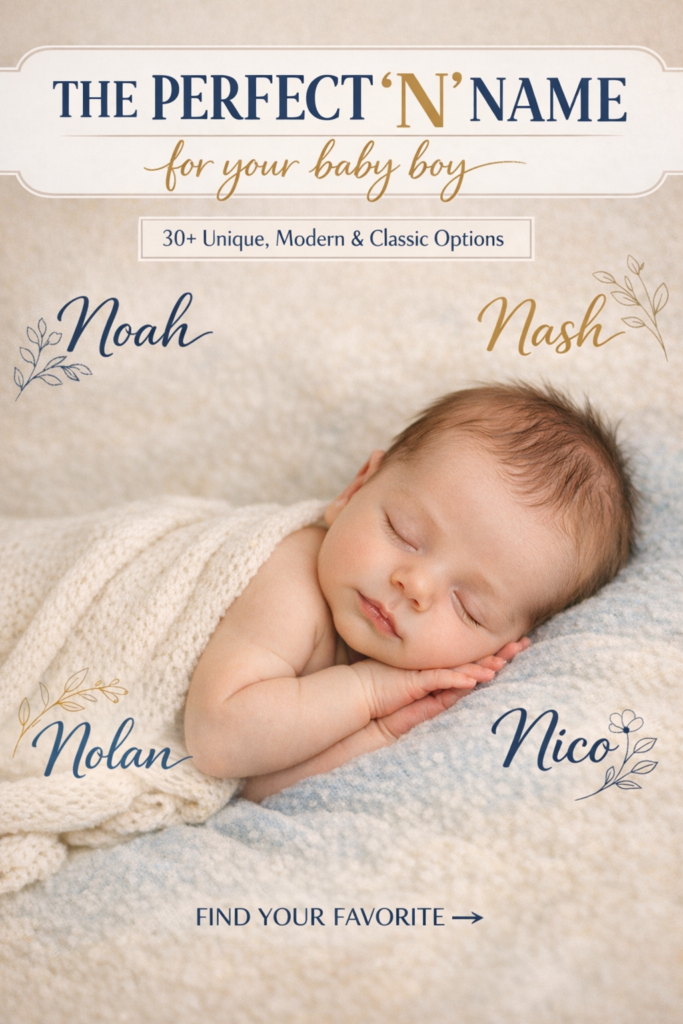 Boy Names That Start With N