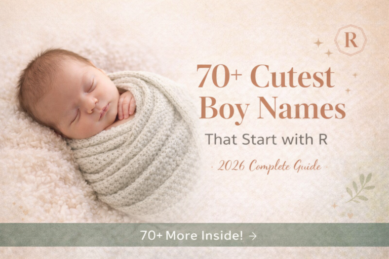 Boy Names That Start with R