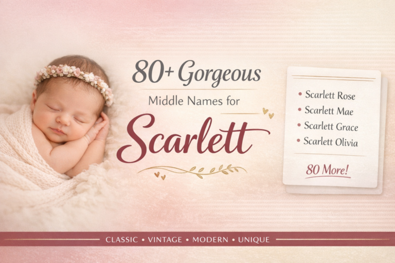 middle name for Scarlett
