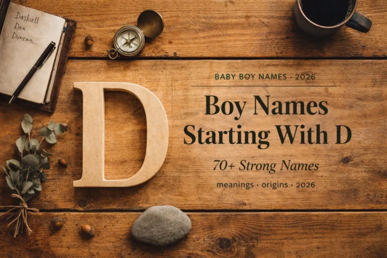Boy Names That Start with D