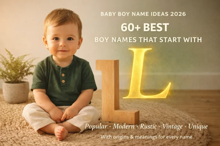 Boy Names That Start with L