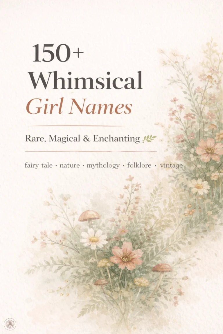 whimsical girl name ideas for girls