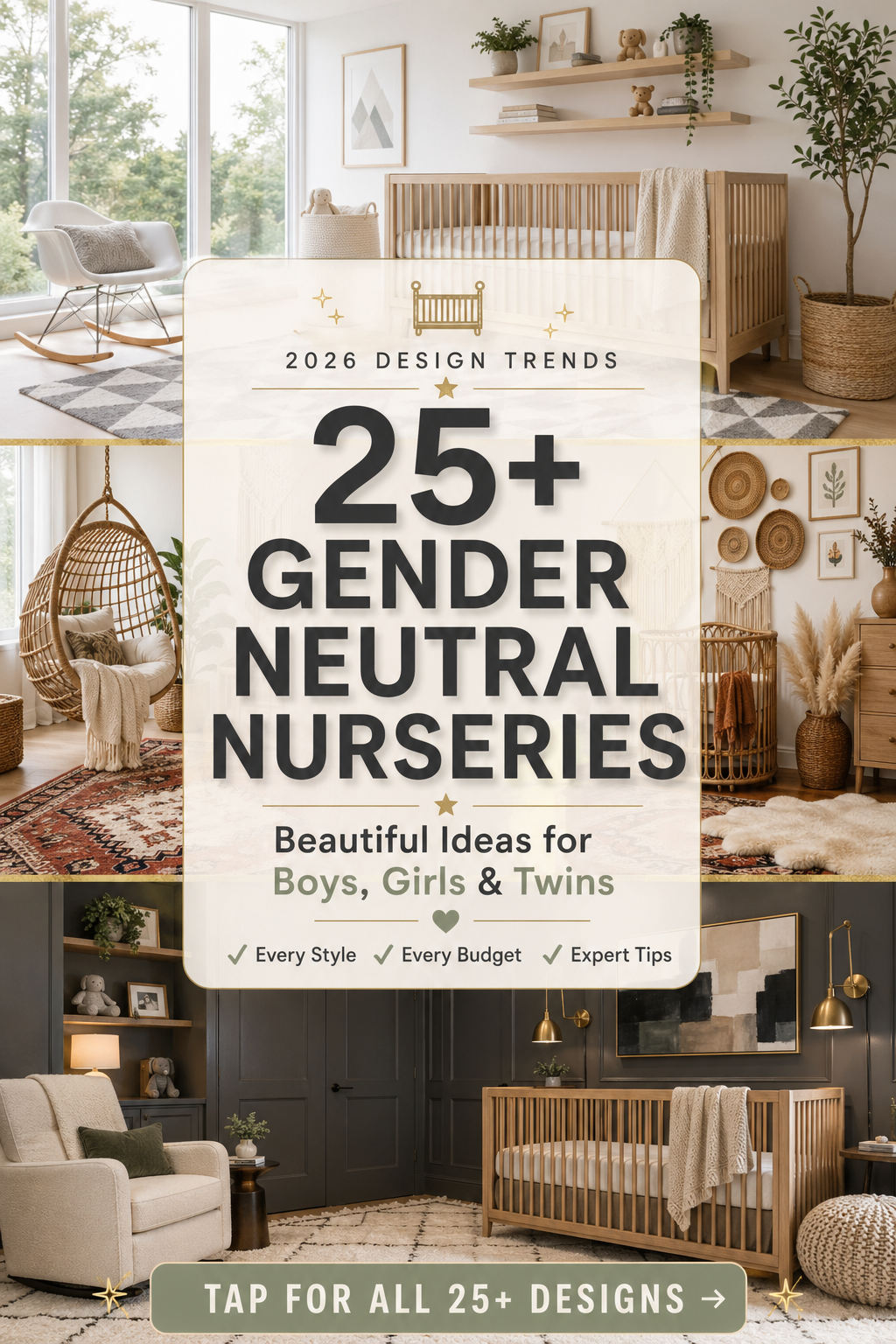 25+ Beautiful Gender Neutral Nurseries (2026's Top Designs & Ideas)