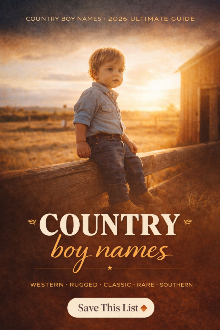 country boy names