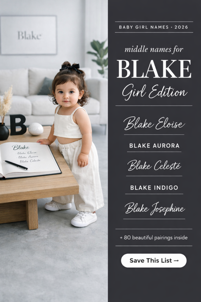 middle name ideas for Blake