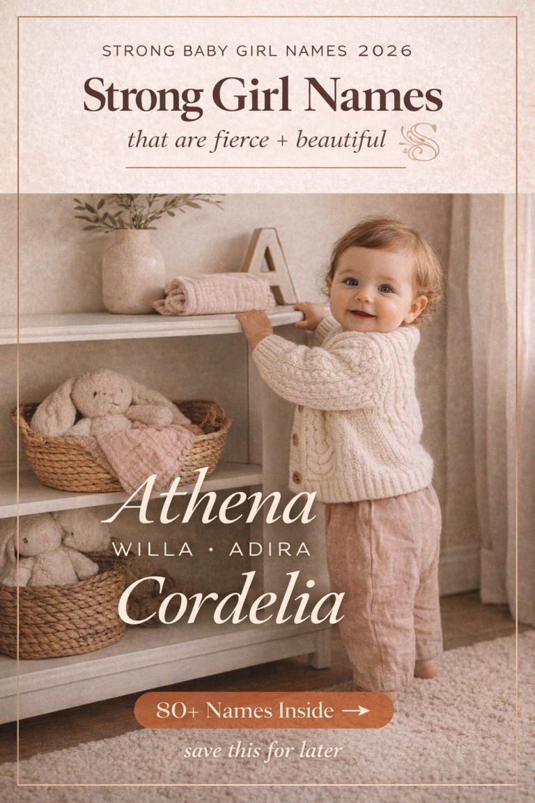 strong baby girl names