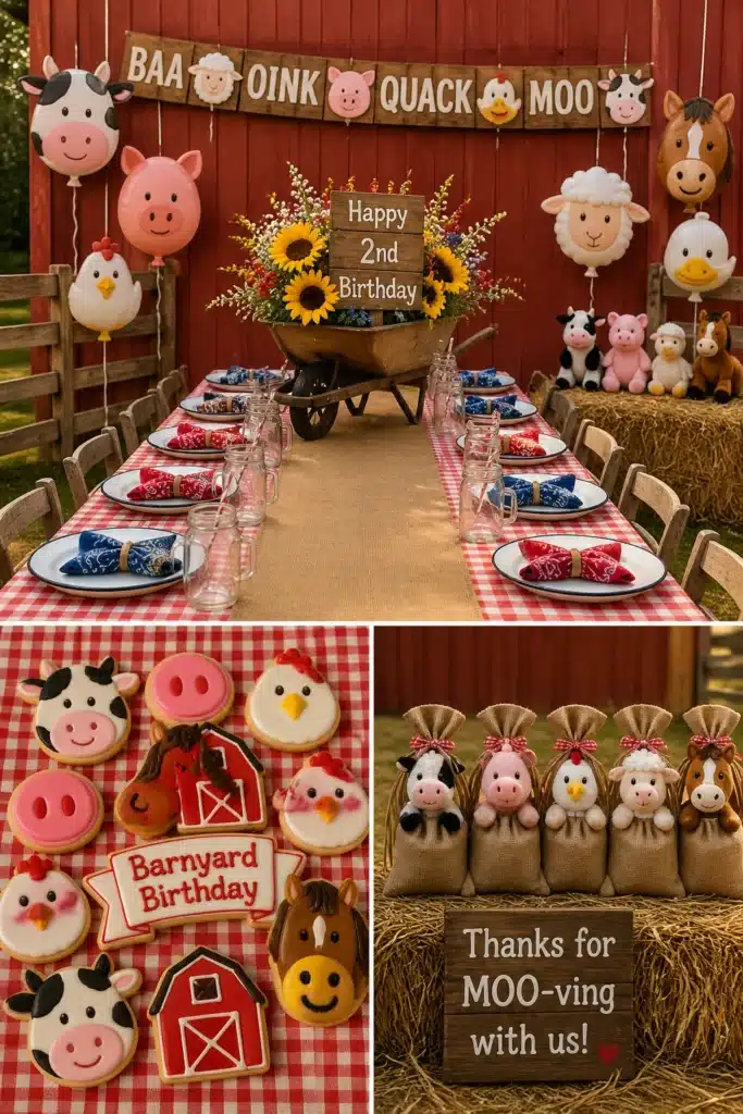 Baa Oink Quack Moo Barnyard Bash