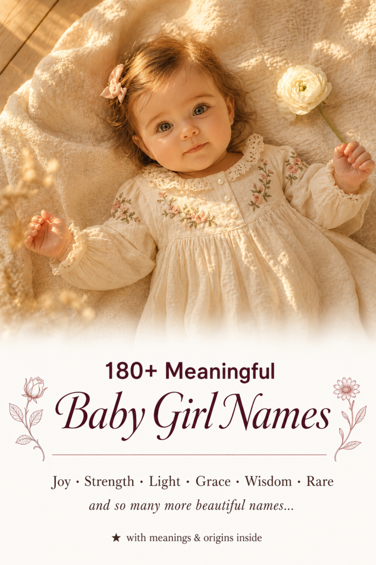 girl names list with powerful meanings