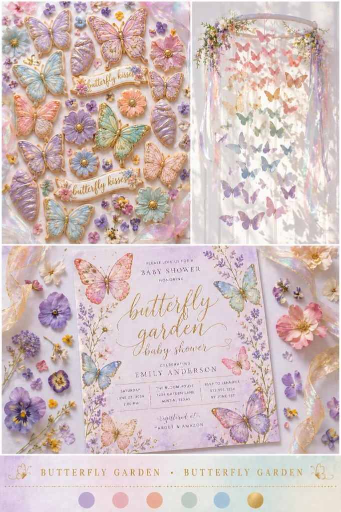 Butterfly Garden Baby Shower