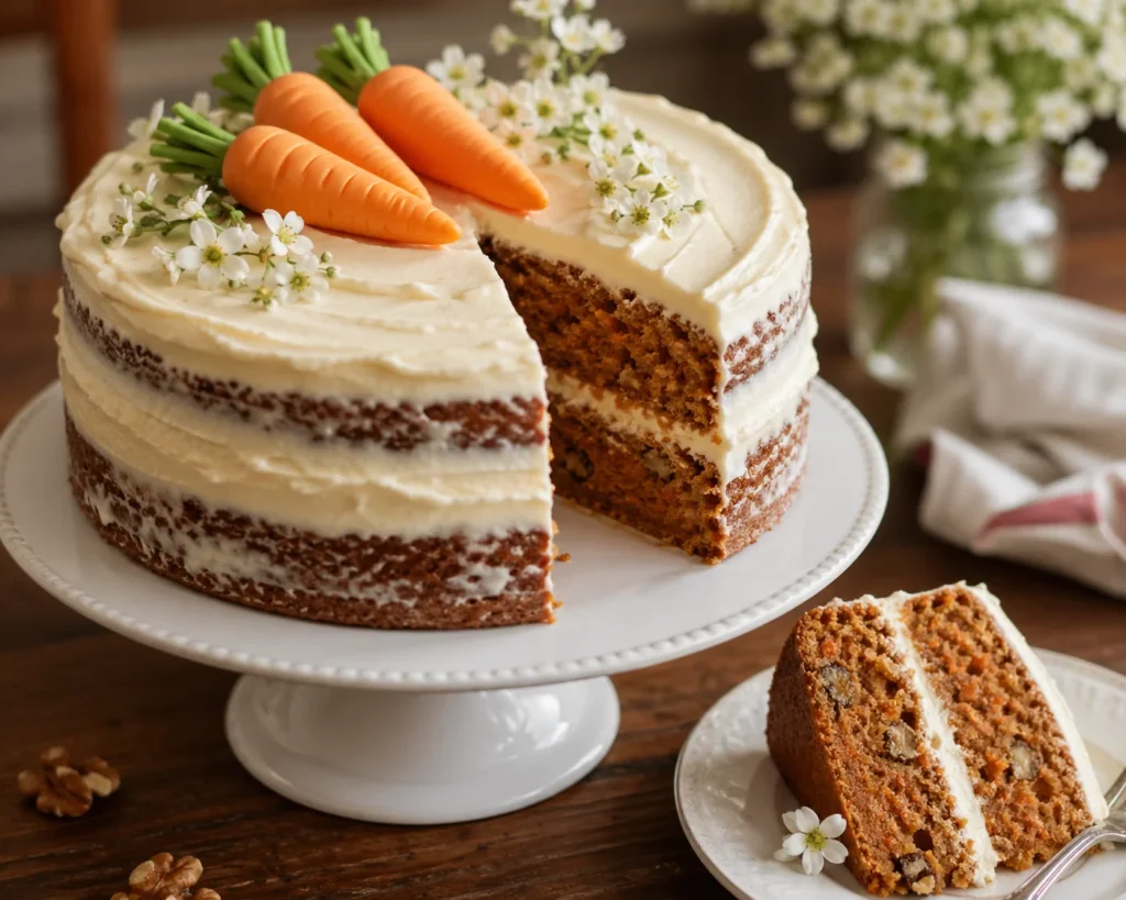 Carrot Cake with Cream Cheese Frosting