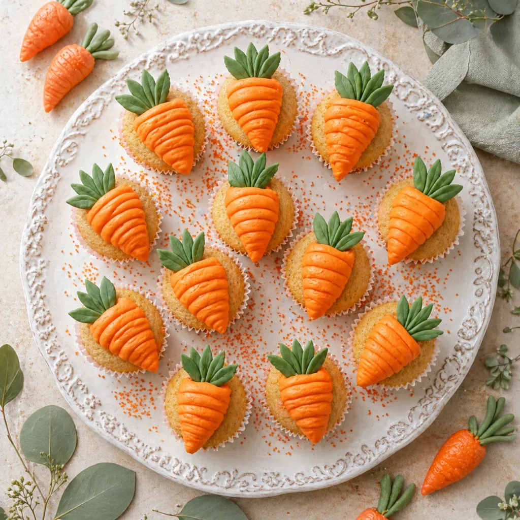 Carrot Top Cupcakes