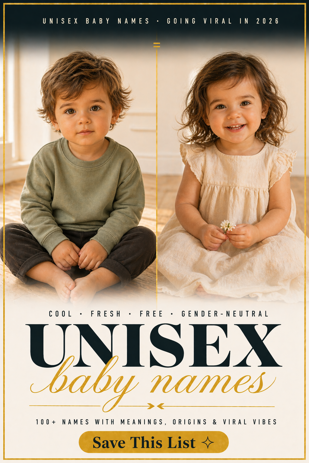 Unisex Baby Names