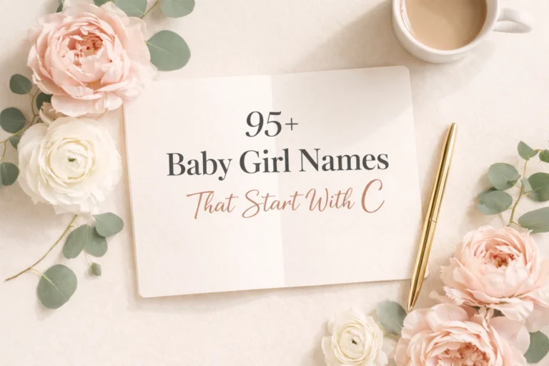 Girl Names That Start With C